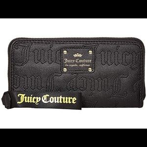 Wrist strap zip around wallet